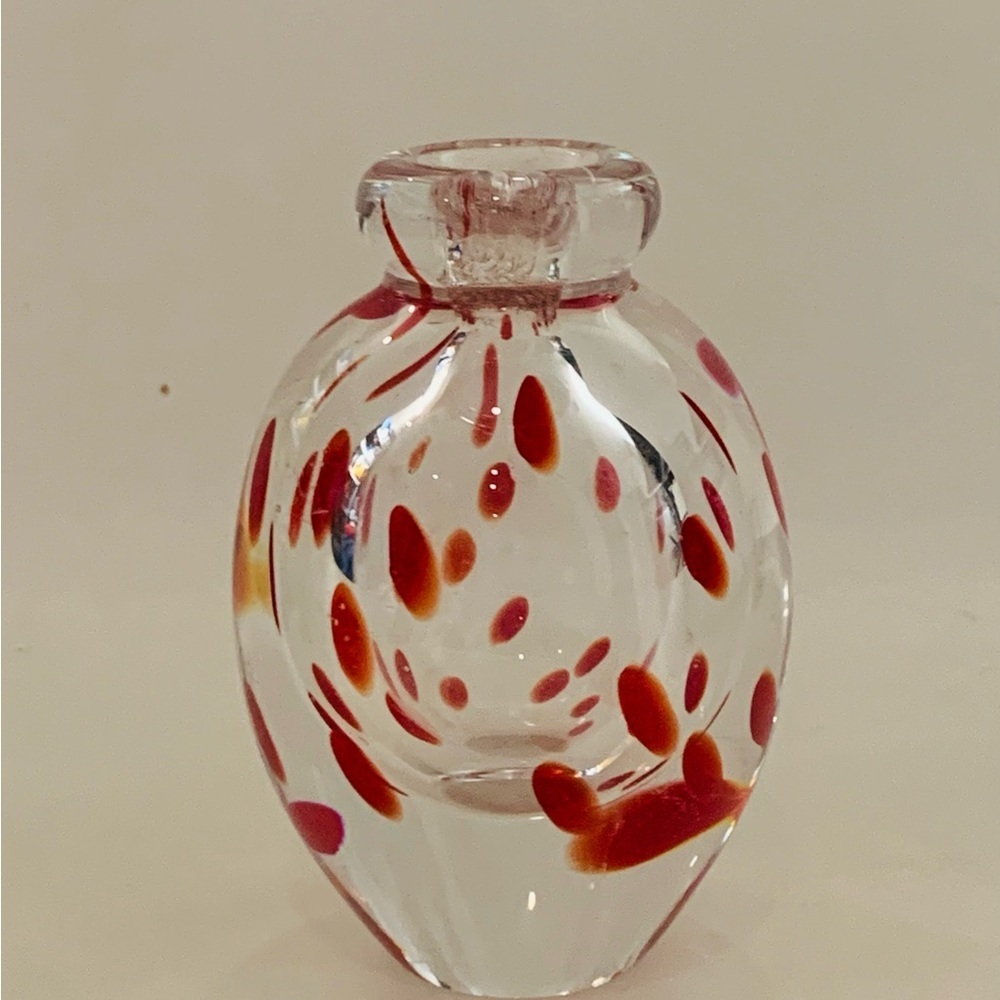 Vintage Murano Glass Vase/paperweight  4 Inch High